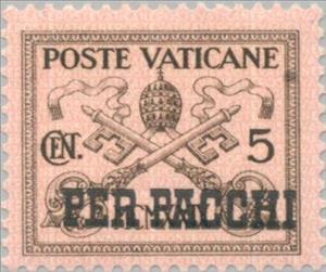 Stamp, Papal coat of arms, Vatican City,  , Coats of Arms