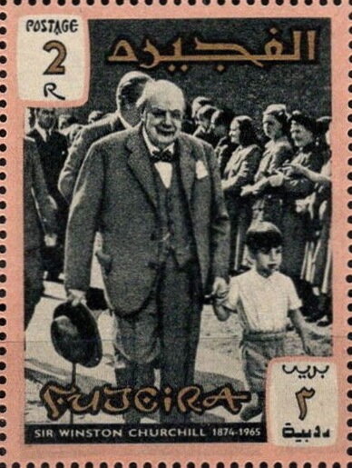 Winston Spencer Churchill, with Family