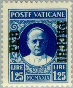 Stamp, Effigy of Pope Pius XI, Vatican City,  , Popes