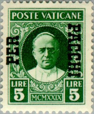 Effigy of Pope Pius XI