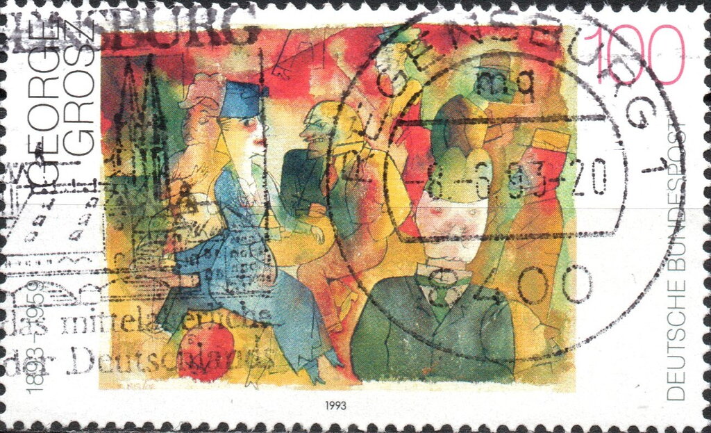 "Cafe" (George Grosz)
