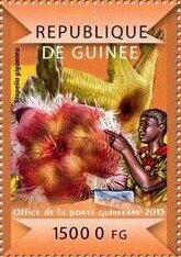 Stamp, Orchids, Guinea,  , Flowers, Orchids, Plants (Flora)