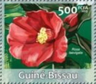 Stamp, Flowers, Guinea-Bissau,  , Flowers, Plants (Flora)