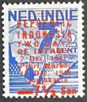 Stamp, Buddhist stupas, Indonesia,  , Landscapes, Temples