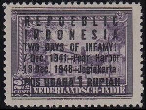 Stamp, University of medicine Batavia, Indonesia,  