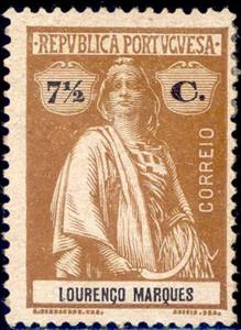 Stamp, Ceres, Lourenco Marques,  