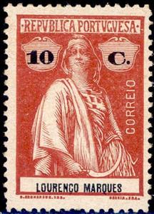 Stamp, Ceres, Lourenco Marques,  