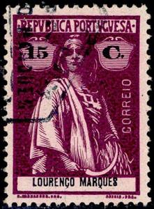 Stamp, Ceres, Lourenco Marques,  