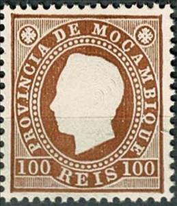 Stamp, King Luis I of Portugal (1838-1889), Mozambique,  , Famous People, Heads of State, Kings, Men, Royalty