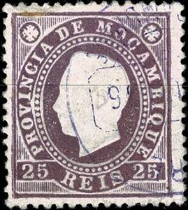 Stamp, King Luis I of Portugal (1838-1889), Mozambique,  , Famous People, Heads of State, Kings, Men, Royalty