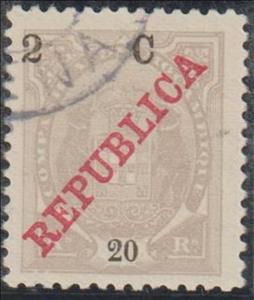 Stamp, Elephants Overcharged In Centavos, Mozambique Company,  