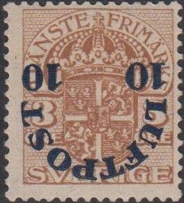 Overprint Airmail