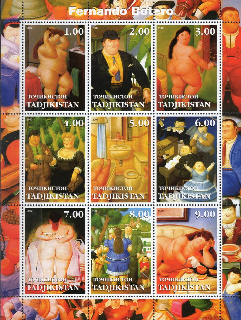 Paintings by Fernando Botero