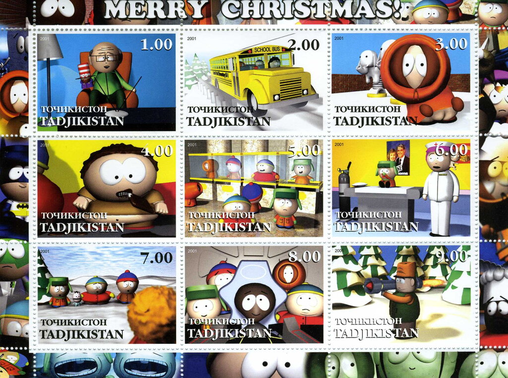 South Park Cartoons Merry christmas