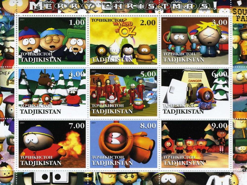 South Park Cartoons Merry christmas