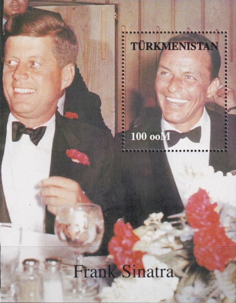 Frank Sinatra and John F. Kennedy