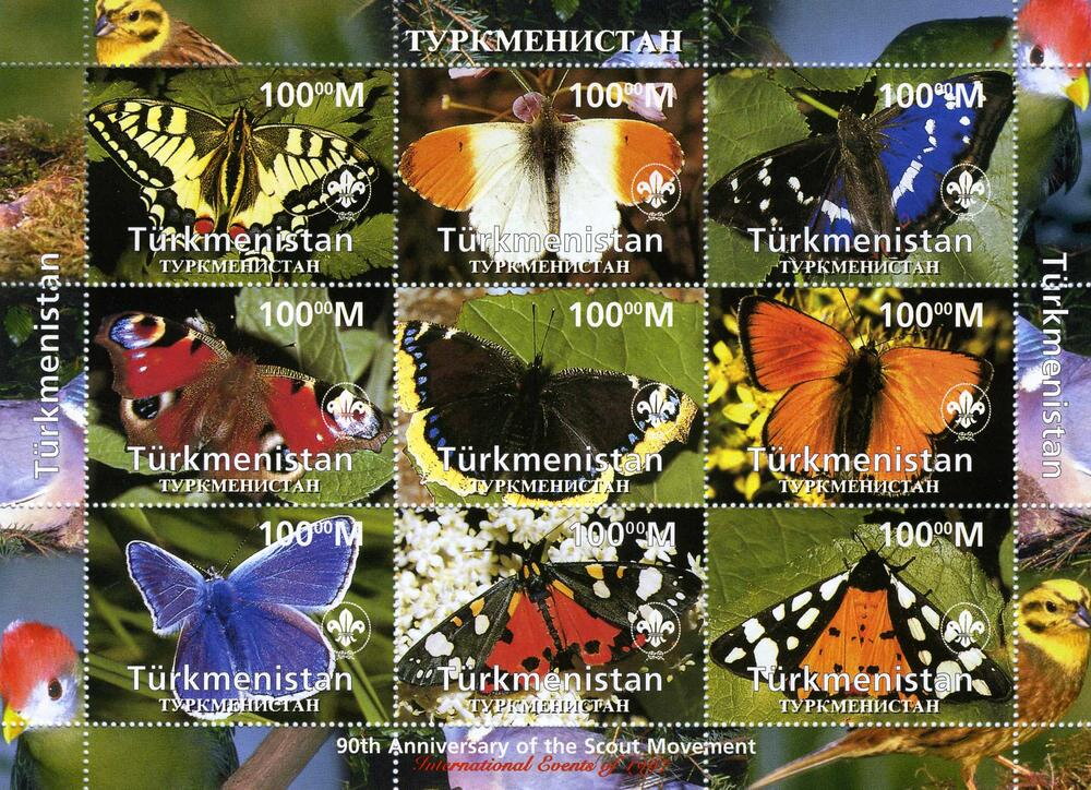 International Events Butterflies Scouts 90th Anniversary