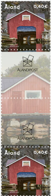 Gutter Pairs, Boathouse on Kökar, Åland Islands,  , Houses, Motorboats
