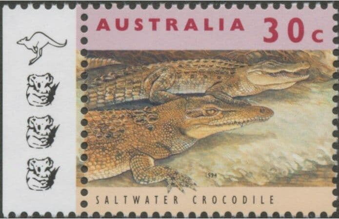 Saltwater Crocodile - 8th Reprint 1 Kangaroo 3 Koala