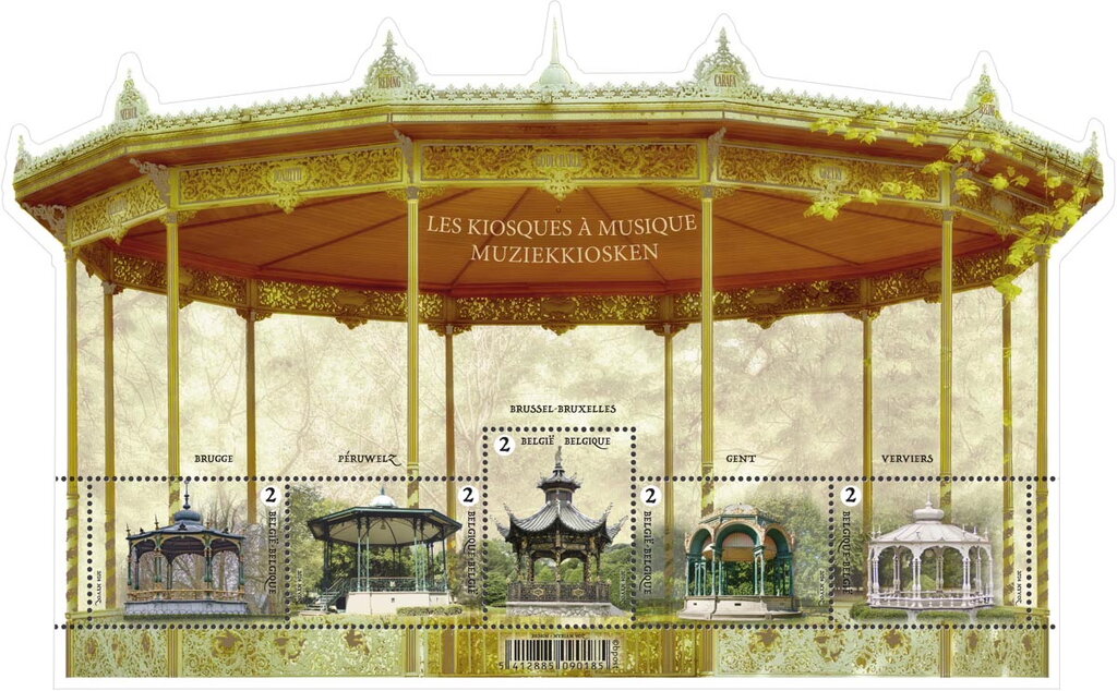 Bandstands of Belgium
