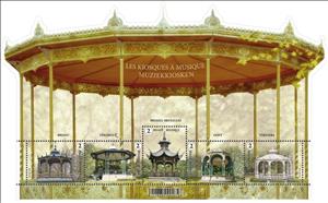 Mini Sheet, Bandstands of Belgium, Belgium,  , Architecture