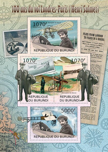 100th Anniversary of the Flight London-Paris