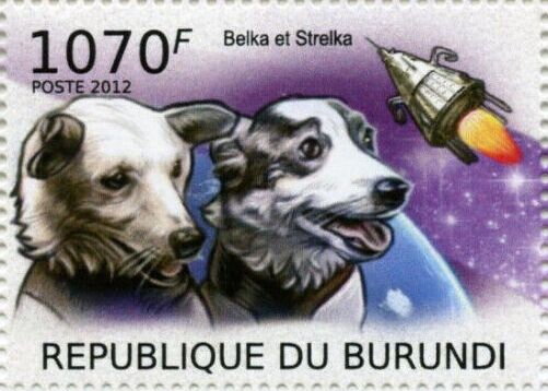 Dogs Belka and Strelka