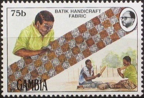 Batik fabric