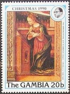 The Annunciation with St. Emidius