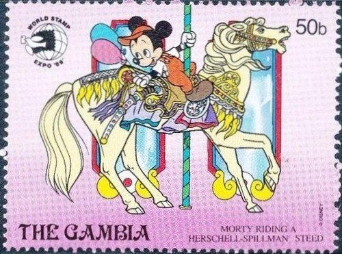 Riding Carousel Horses