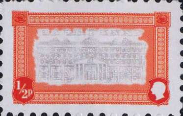 Stamp, Building, Fantasy Issues,  , Buildings, Post Offices