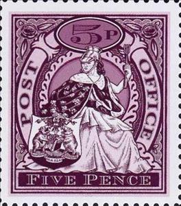 Stamp, Lady, symbol of elephants, Fantasy Issues,  , Women