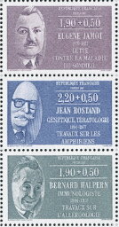 Jamot Eugene, Jean Rostand, Bernard Halpern