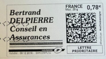Stamp, Bertrand Delpierre Conseil Assurances, France,  , Insurances