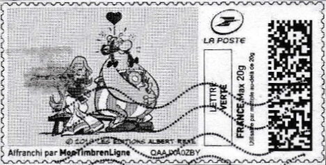 Falbala and Obelix in black