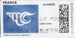 Stamp, Logo of Hearing aid. Philippe Riba Audioconsult, France,  , Healthcare, Logos