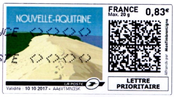 Nouvelle Aquitaine in colour