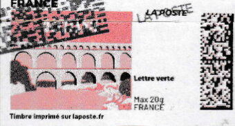 Occitanie. So pink. Redesign without laposte logo