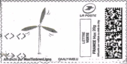 Wind Power in black