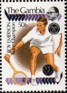 Stamp, Roy Emerson, Gambia,  