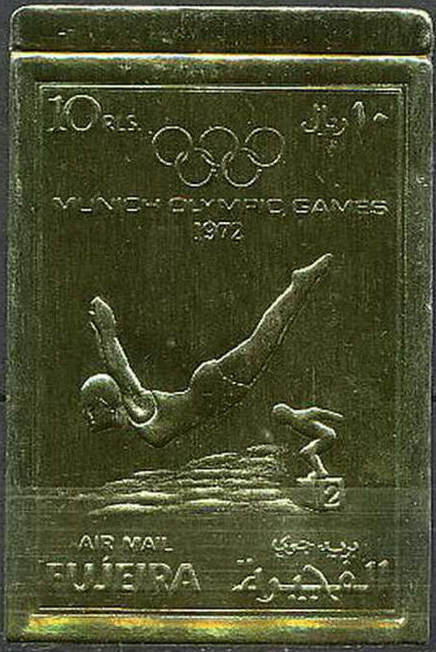 Diver and Swimmer on Starting Block