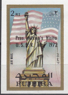 Statue of Liberty, New York; Usa Flag