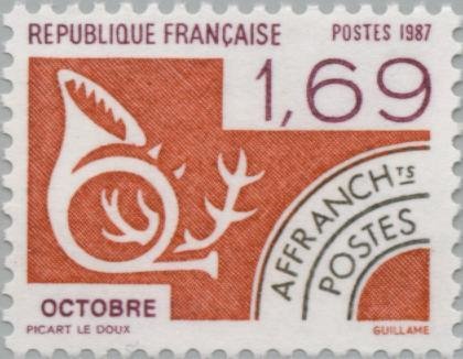 The months of the year: October