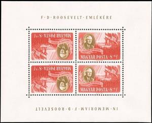 Souvenir Sheet, Freedom of Speech, Hungary,  , Flags, Heads of State, Human Rights