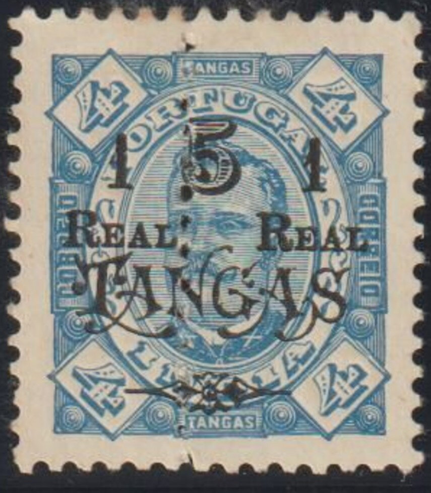 Carlos I 2 Halfs Overprinted