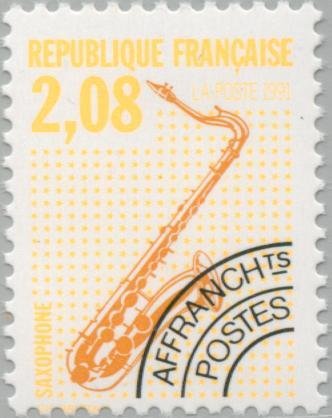 the saxophone