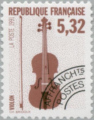 the violin