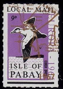 Stamp, Eider Duck, Scotland, Isle of Pabay,  , Animals (Fauna), Birds, C.E.P.T. / Europe