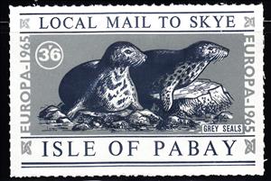 Souvenir Sheet, Local Mail to Skye, Scotland, Isle of Pabay,  , Animals (Fauna), C.E.P.T. / Europe, Sea Life