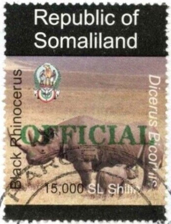 Animals of Africa OFFICIAL Green Overprint EXAMPLE